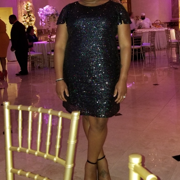 Worthington Dresses & Skirts - ☆☆Black sequin dress☆☆
